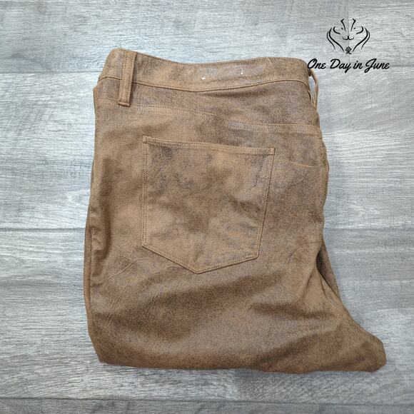 Chico's Faux Suede Pants Size Chico's 3 (16) - Picture 6 of 6